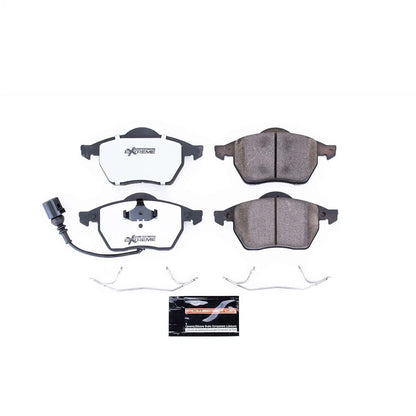 2X Powerstop Z26-687A Brake Pad Set Front for VW Volkswagen Beetle (2000–2010)