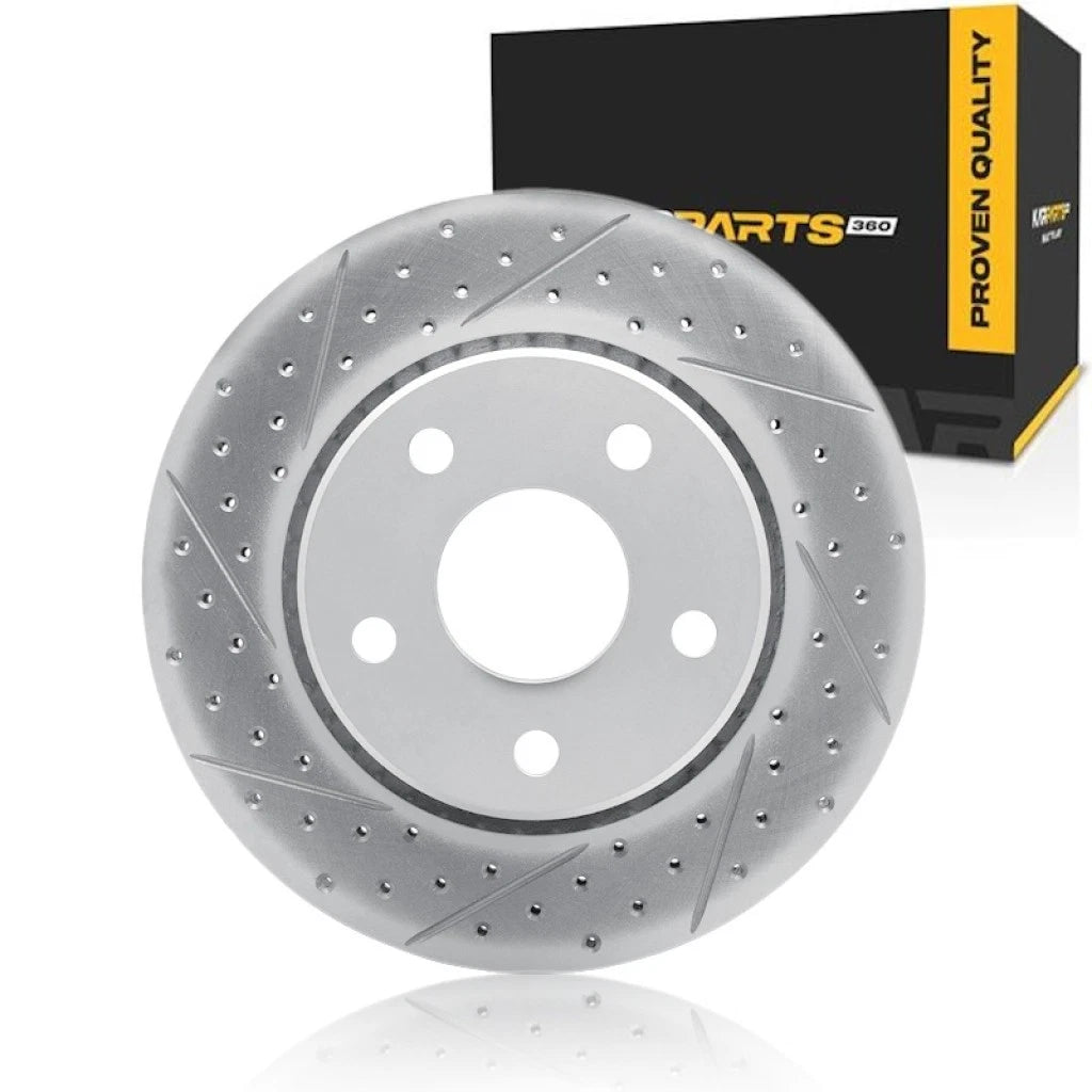 Rotor Set for Jeep Wrangler (2007–2018) ALX-PAU-DF-830-42030R-CLA1