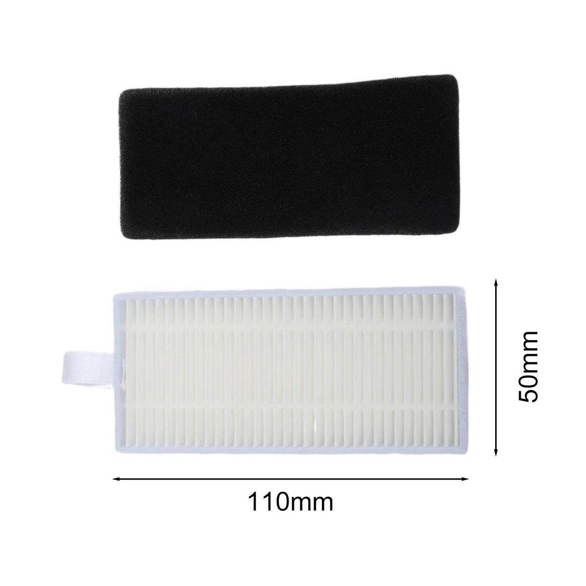 Set of 5 HEPA Vacuum Filters for Cecotec Conga M50 M50 X Treme