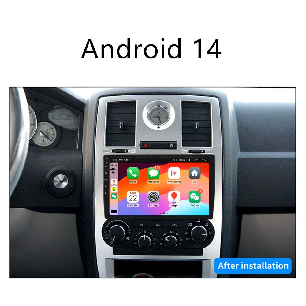9'' Car Stereo GPS Navigation for Dodge Chrysler 300 Jeep PT Cruiser (2005-2010)