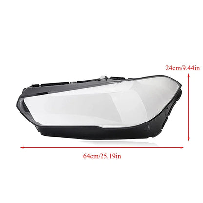 2X Headlight Lens Cover for BMW X5 X6 G05 G06 (2019–2022) Left & Right