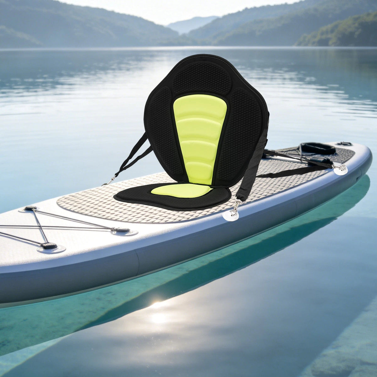 Ergonomic Paddle Board Seat with Backrest for Kayak Canoe Fishing
