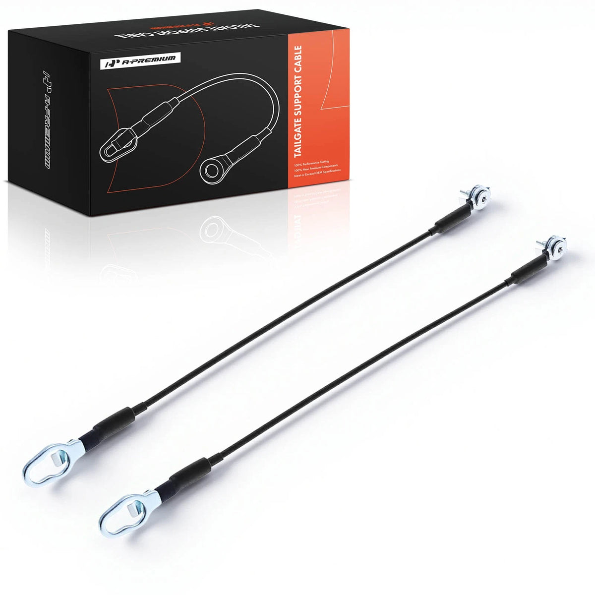 2X Tailgate Support Cable for Ford Ranger (KB3Z2143052A, KB3Z2143053A)