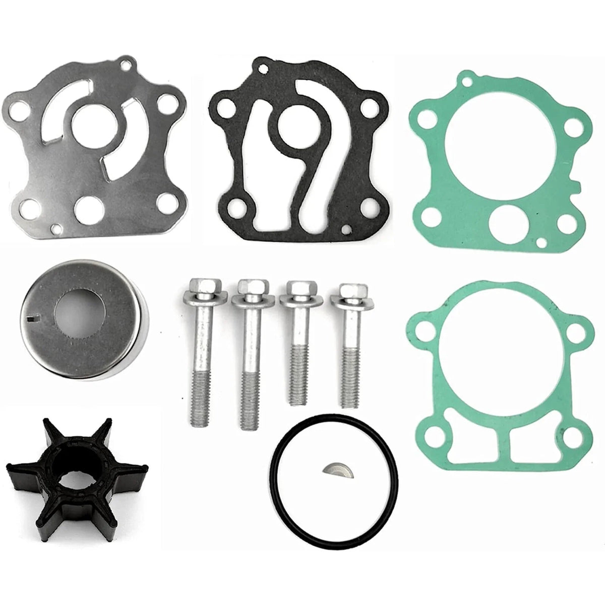 Water Pump Repair Kit for Yamaha 50/60/70 HP Outboard (6H3-W0078-02-00)