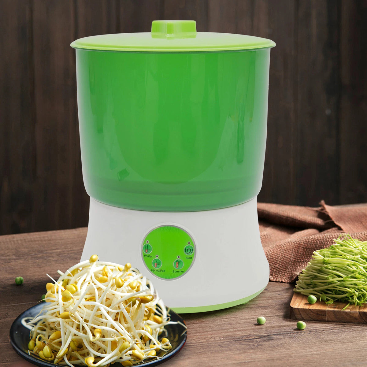2-Layer Bean Sprouts Machine for Auto Sprout Maker (110V 20W)