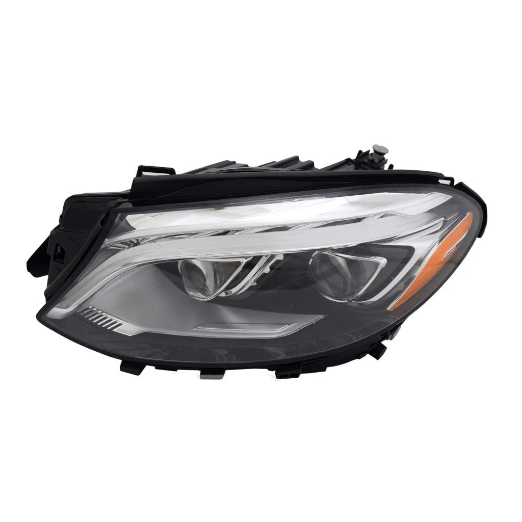 LED Headlight Driver Side for Mercedes-Benz GLE300d (2016–2017) CLX-M0-20-9964-00-CL360A55, MB2518106