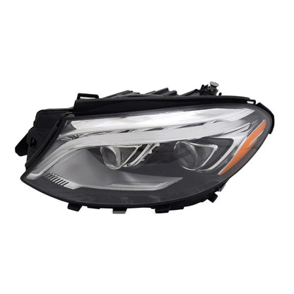 LED Headlight Driver Side for Mercedes-Benz GLE300d (2016–2017) CLX-M0-20-9964-00-CL360A55, MB2518106
