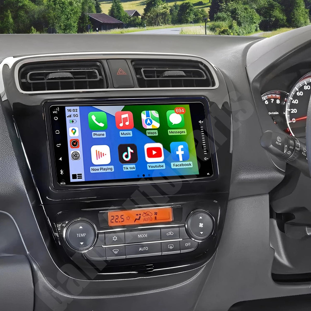 Android Car Stereo Radio GPS for Mitsubishi Mirage G4 (2017–2024)