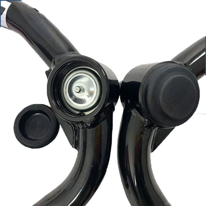 2X Front Upper Control Arms for F-150 (2004–2023) Tubular Suspension 2"-4" Lift Black