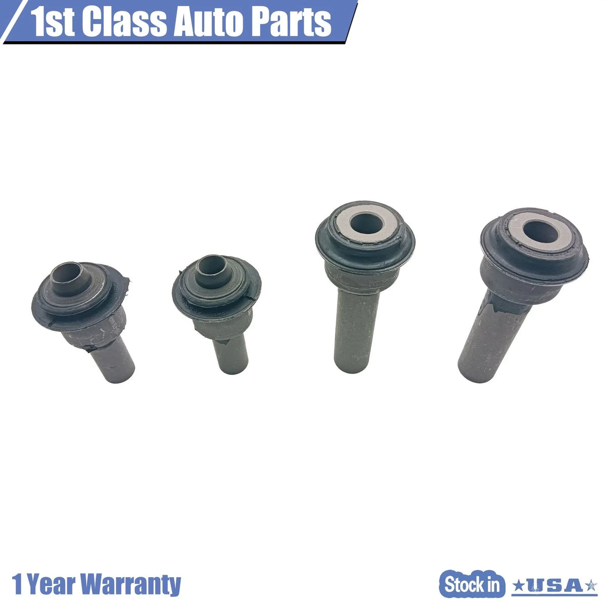 Set of 4 Front Crossmember Subframe Kit Bushings for Nissan Rogue (2008–2019)