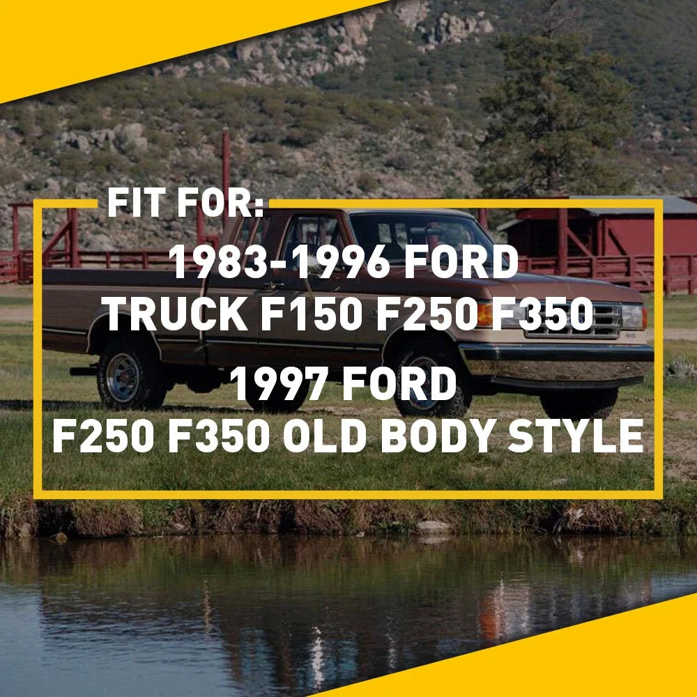Tailgate Cables Straps for Ford F150 F250 F350 (1983–1996) Pair