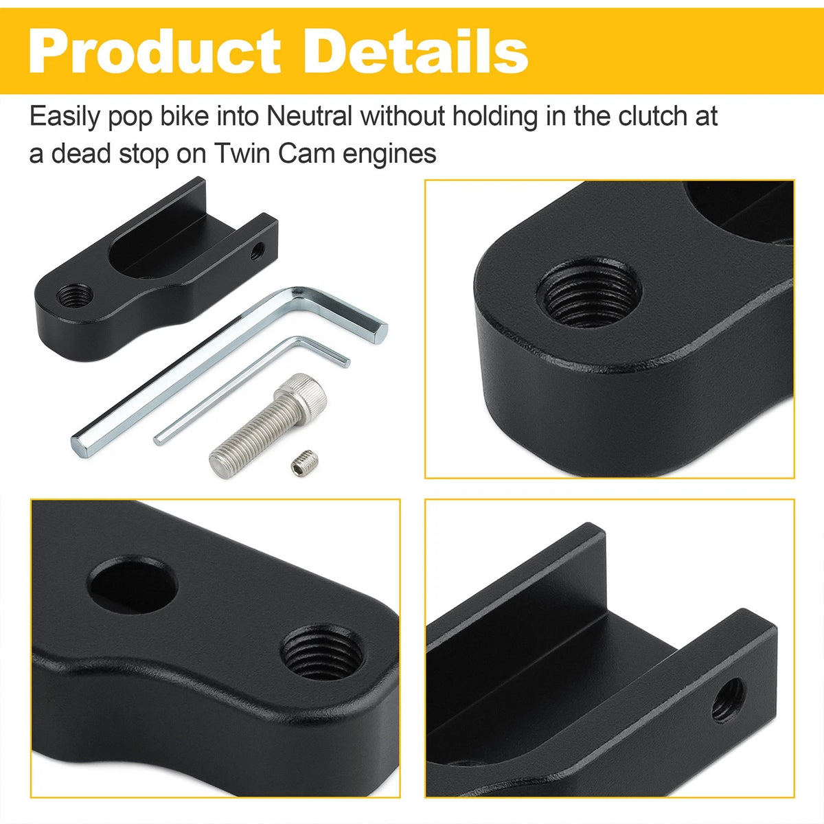 Neutral Shift Bracket Kit for Harley-Davidson Twin Cam (1999–2007)