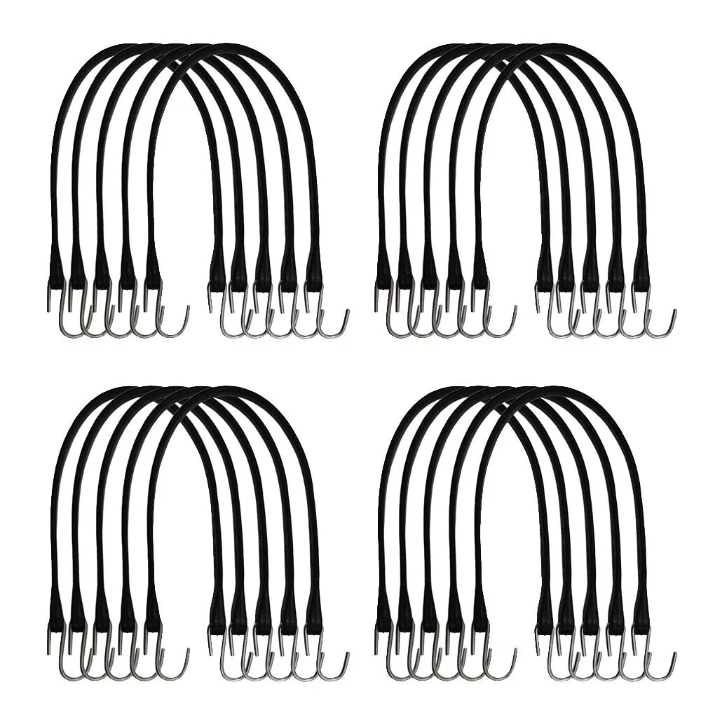 Set of 20 Heavy Duty Bungee Straps for Cargo Truck Trailer (21")