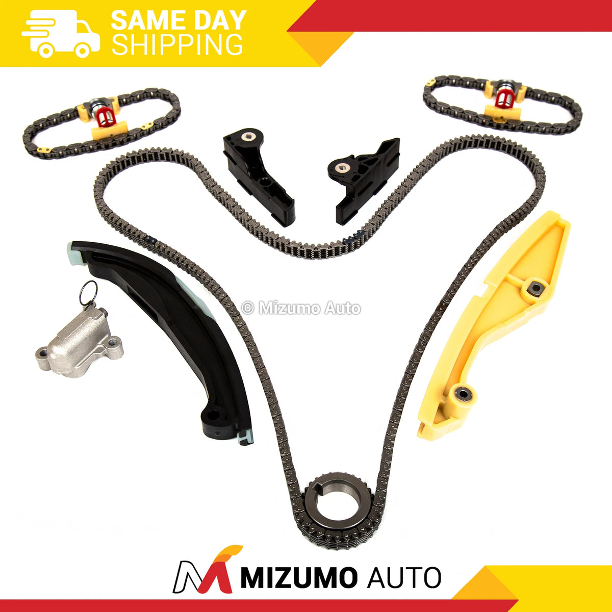 Timing Chain Kit for Ford Edge, Explorer, F150, Flex, Mustang, Taurus, Transit (3.5L, 3.7L)