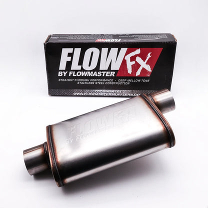 2.5" Aluminized Exhaust Kit for Jeep Wrangler TJ (2001–2006) Flowmaster FlowFX