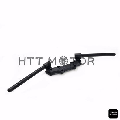 Clip-On Adapter Plate & Handlebars Set for Yamaha MT-09 FZ-09 (2013–2016) Black