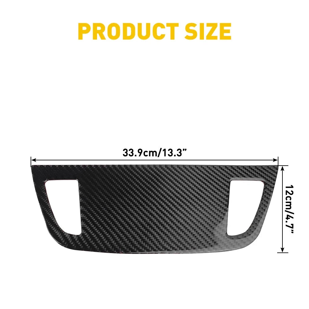 Carbon Fiber Interior Air Vent Outlet Cover for BMW Series 3 E90 E92 (2005–2012)