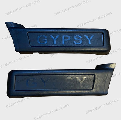 Set of 2 Rear Bumper Protector Covers for Suzuki Samurai Sierra (Long Body)