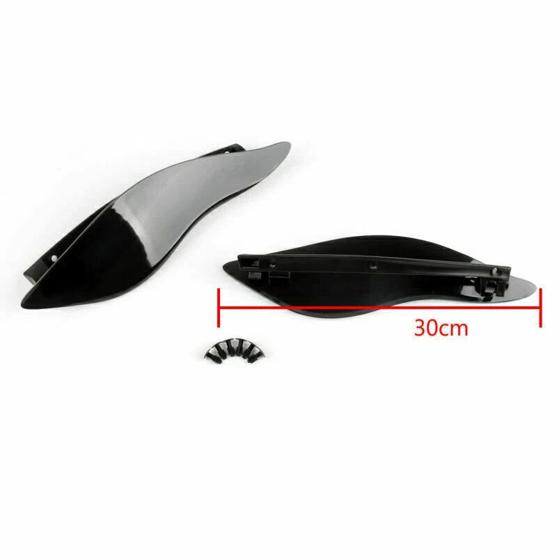 2x ABS Plastic Side Wings Air Deflectors for Electra Touring FL (2014–2018)