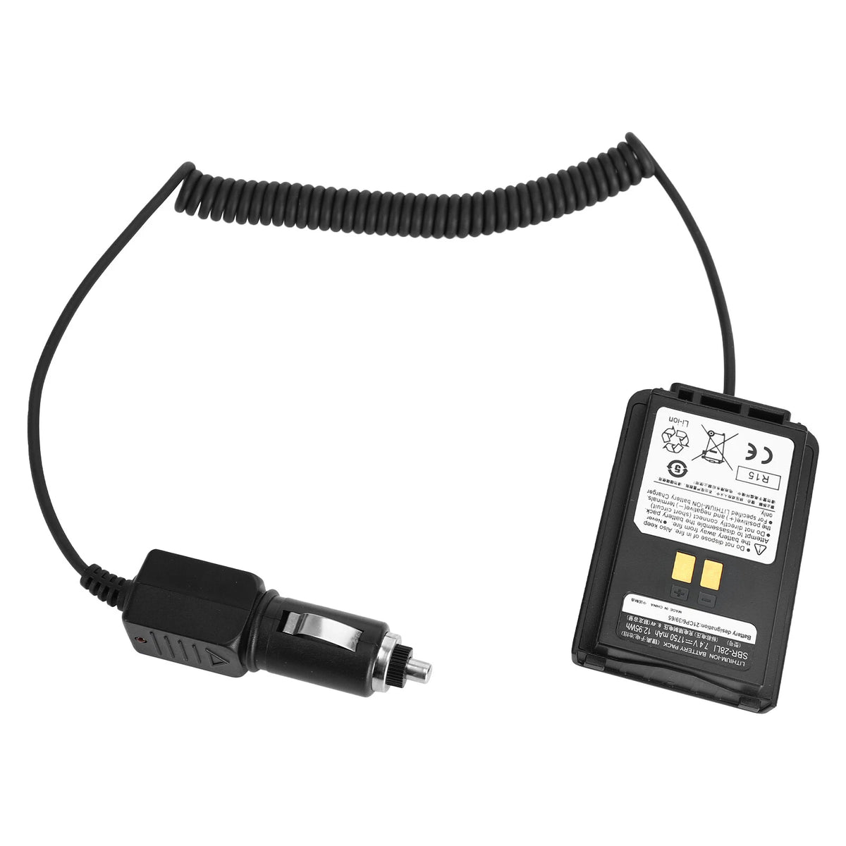 Car Charger Battery Eliminator Adapter for Ft4X Ft4Xr (E002-C160)