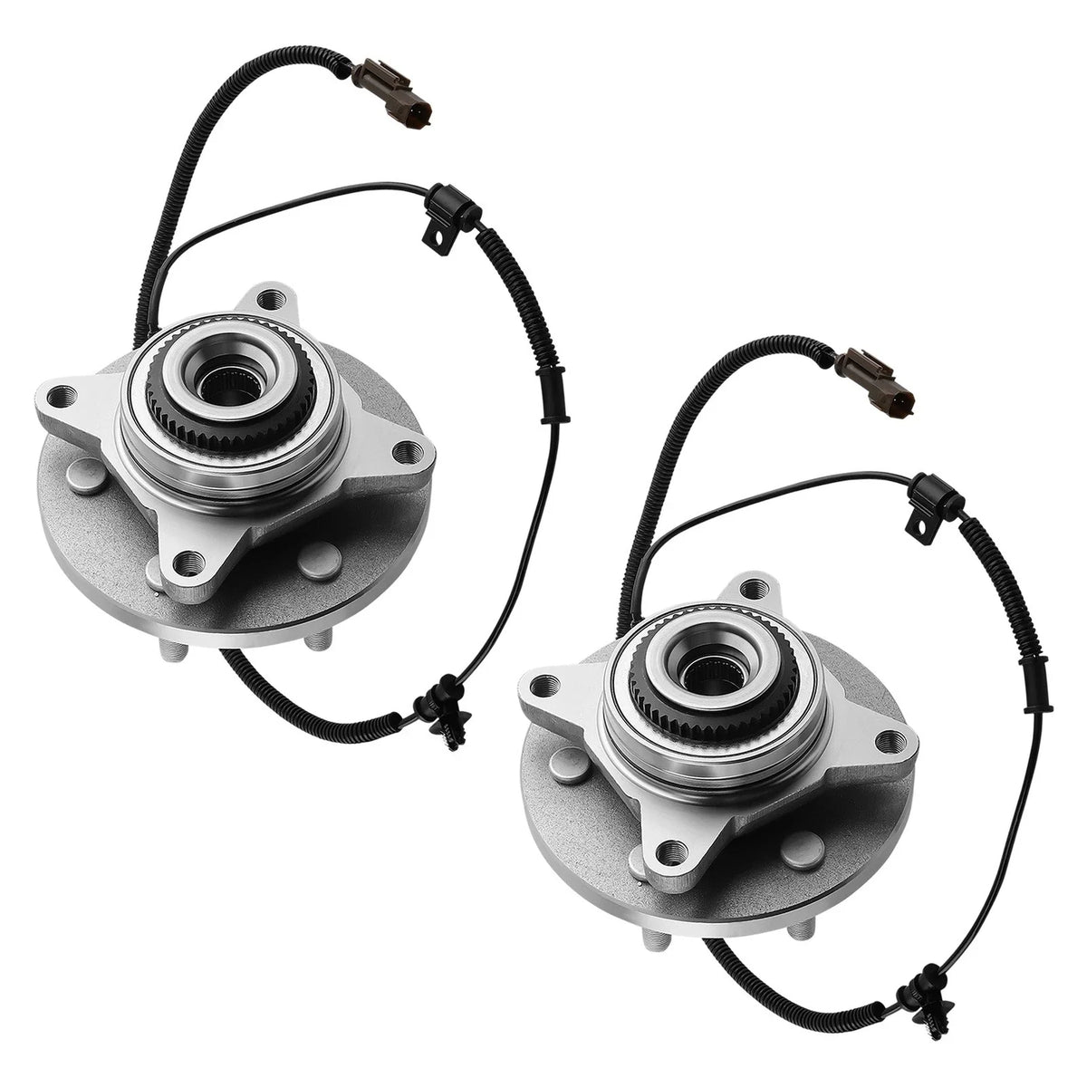 2pc Front Wheel Bearings and Hubs for Ford F-150 (2015–2017) BR931007
