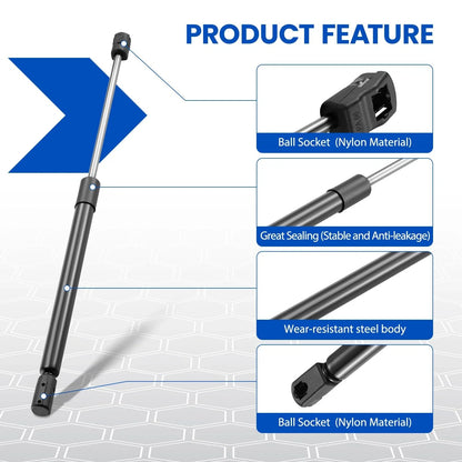 2X Front Hood Lift Supports Gas Struts for Mercedes Benz C Class (2015–2021)