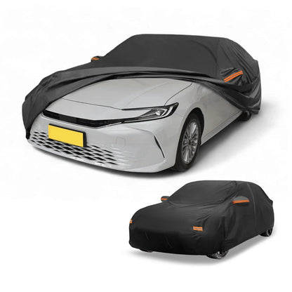 Waterproof Car Cover for Toyota Camry (190T-PU, Black)