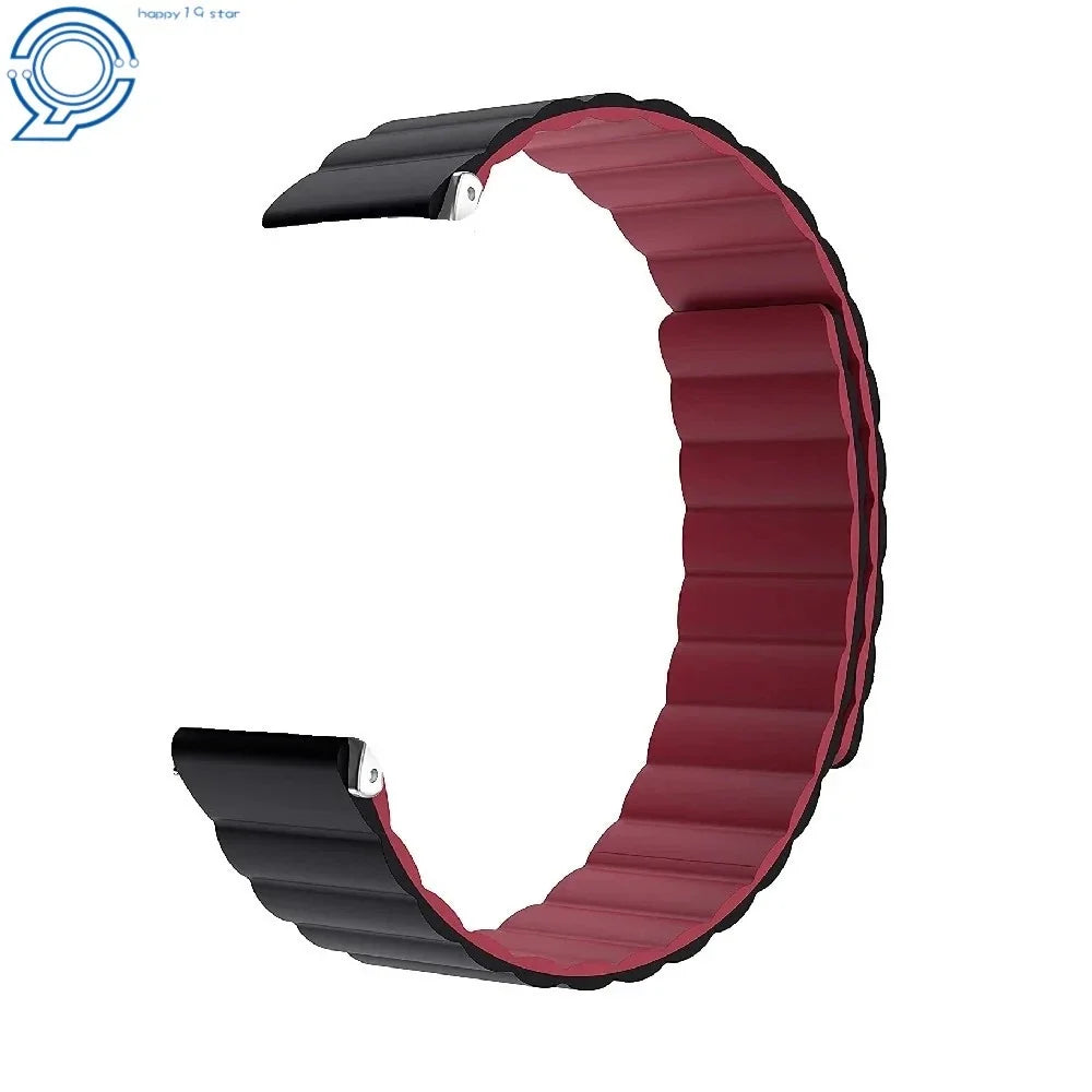 Silicone Magnetic Watch Band for Universal Fit (20-22mm)