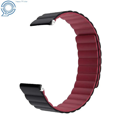 Silicone Magnetic Watch Band for Universal Fit (20-22mm)
