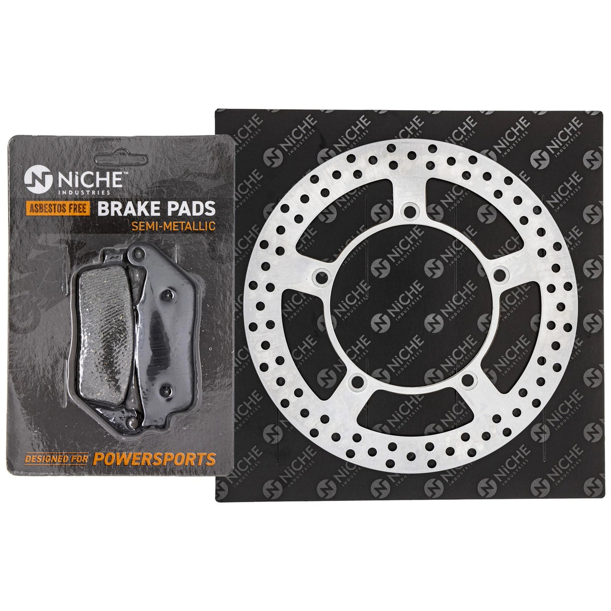 Brake Rotor Pad Kit for Honda (06455-MJE-D02) 2X MK1006650, 5247752