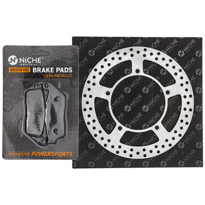 Brake Rotor Pad Kit for Honda (06455-MJE-D02) 2X MK1006650, 5247752