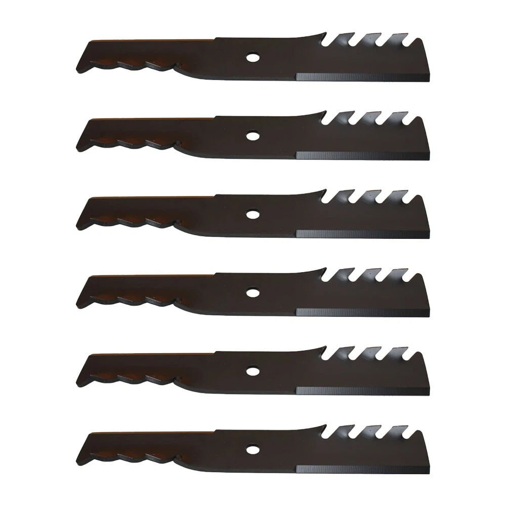 Mulching Blade Set of 6 for Exmark Lazer CT Lazer HP Lazer Z Metro