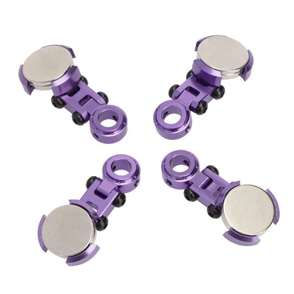 2X Magnetic Invisible Body Post Mount for 1/10 SCX10 D90 RC Car