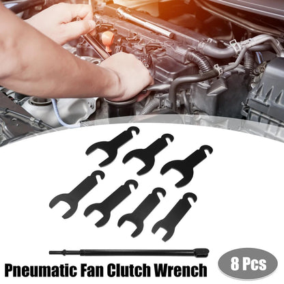 8pcs Pneumatic Fan Clutch Wrench Removal Tool for Ford Chrysler 