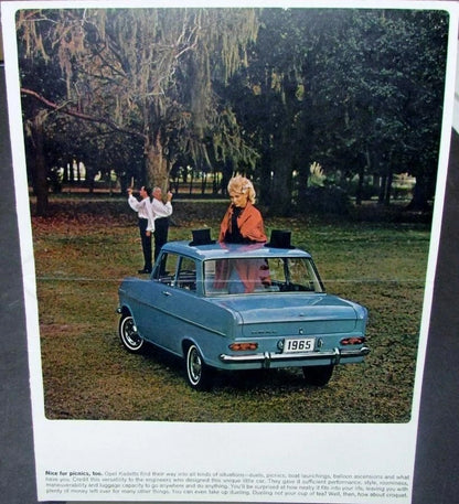 Sales Brochure for Buick Opel Kadett Sedan Sport Coupe Wagon (1964)
