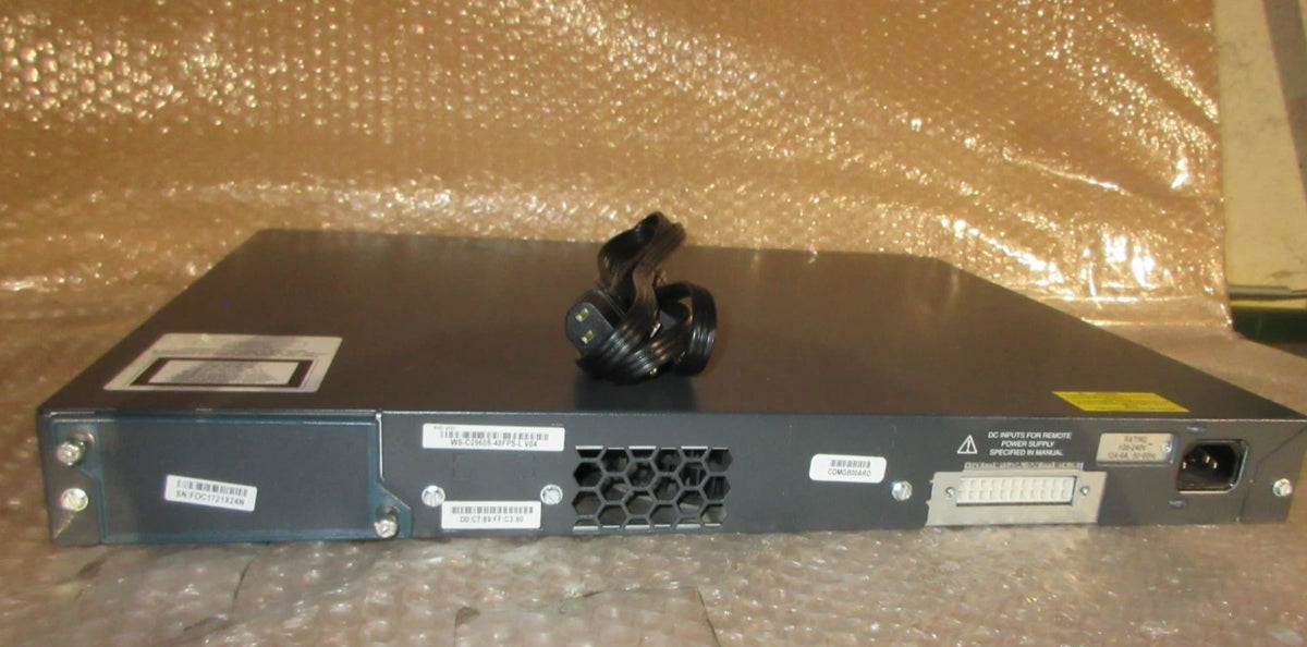 48 Port PoE Gigabit Managed Switch for Cisco Catalyst 2960S (WS-C2960S-48FPS-L)