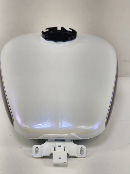 Gas Fuel Tank for Harley Electra Glide (2010) 61356-10DBW White Ice Black Pearl