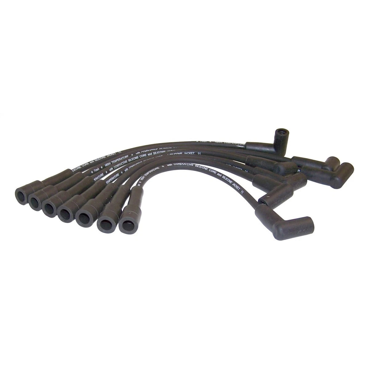 Set of 7 Spark Plug Wires for Jeep Cherokee Comanche (1987–1990) 83300156