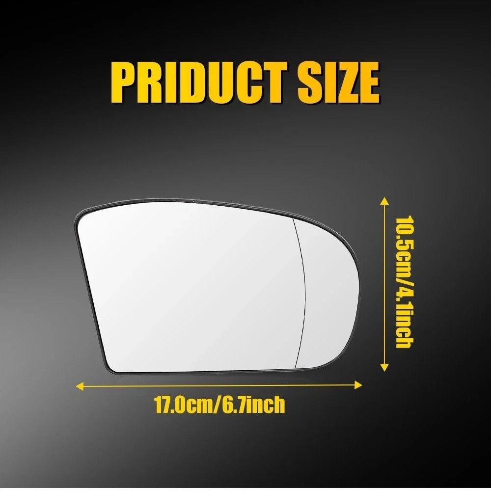 Right Heated Mirror Glass for Mercedes Benz E Class W211 (2003–2009) 2038101021