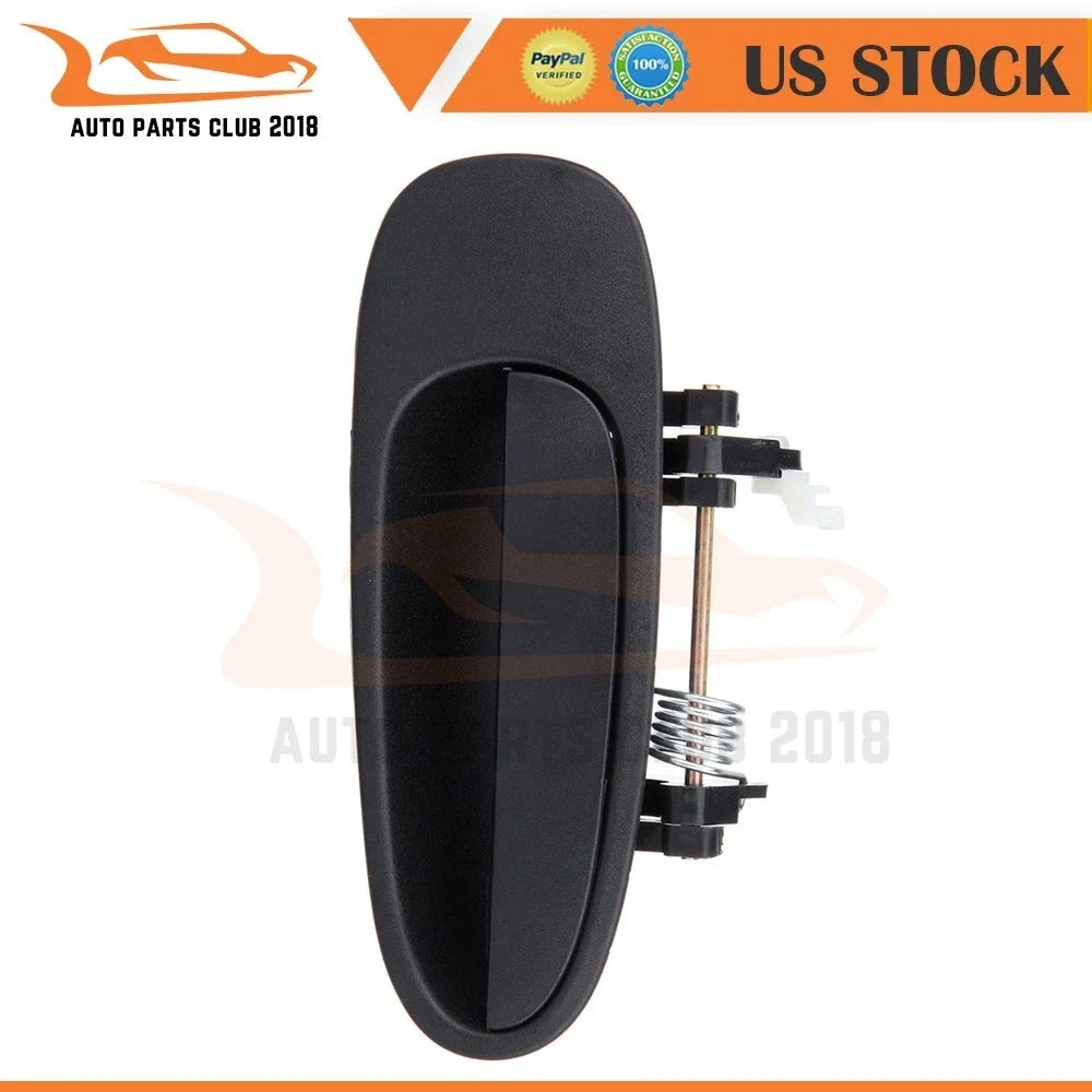 Door Handle for Toyota Corolla Prizm (1993–1997) Black Exterior Rear RH