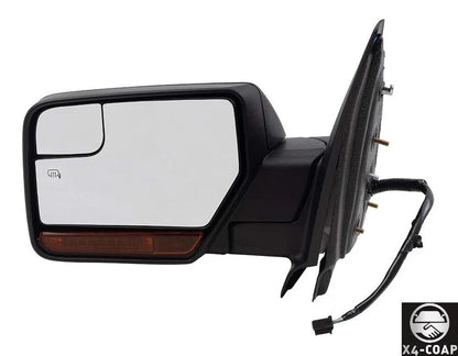 Driver Side Power Mirror for Ford Expedition (2012–2017) Heated Signal Spotter Glass