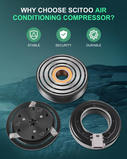 A/C Compressor Clutch Kit for Ford Ranger (1990–2011), Mazda 4.0 5.0L