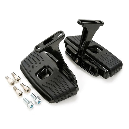 Passenger Floorboards for Harley CVO Road Street Glide (2023–2025) Black