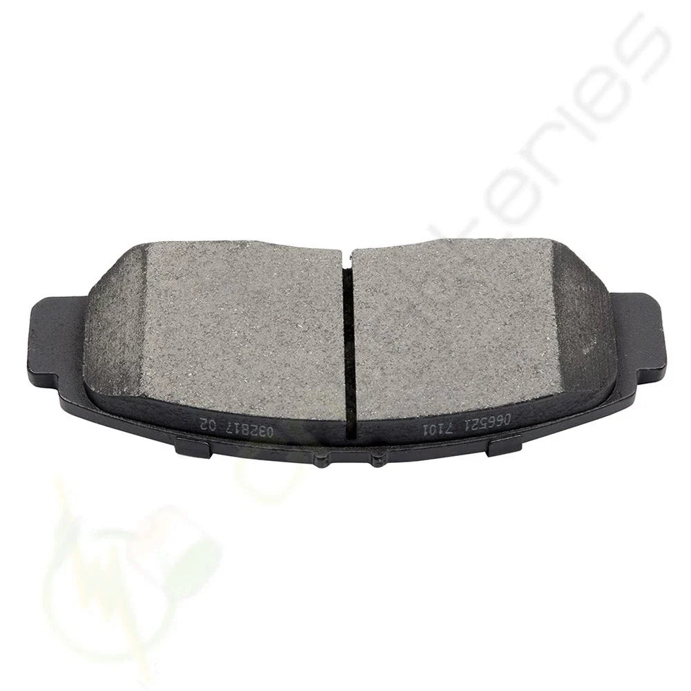 Set of 4 Brake Rotors and Ceramic Pads for Acura TSX (2004–2008) & Honda Accord (2003–2007)