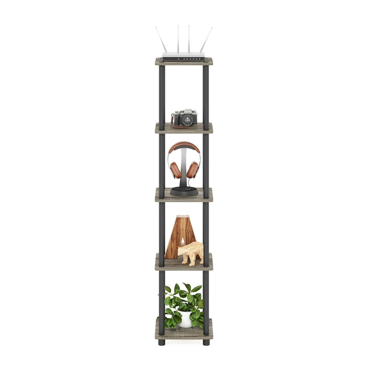 5-Tier Corner Round Tube for FURINNO (No Part Numbers Available)