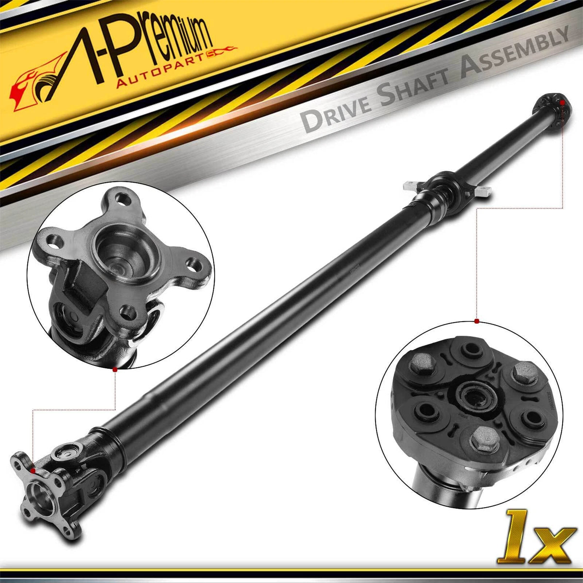 Rear Driveshaft Prop Shaft Assembly for Hyundai Santa Fe (2013–2015) 49300B8100, 976-481