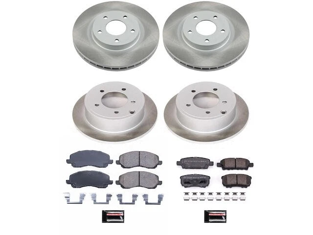 Brake Pad and Rotor Kit for Chrysler Sebring (2007–2010) 28611FGCK