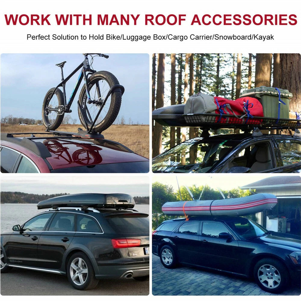 Set of 2 Roof Rack Cross Bars for Mazda CX-5 (2017–2022) 5829