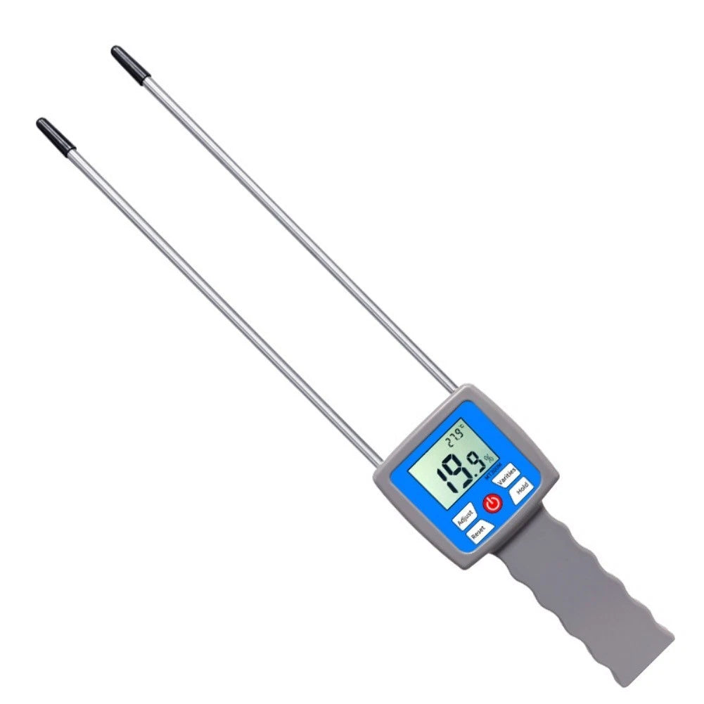 Moisture Tester for Paper Fibers and Wood (Compact Portable Design)