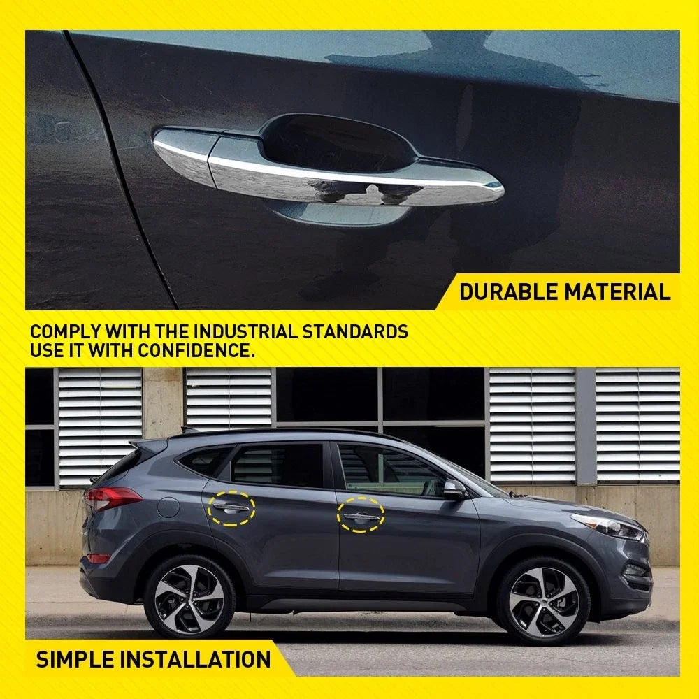 4X Outside Exterior Door Handle for Hyundai Tucson (2016–2021)